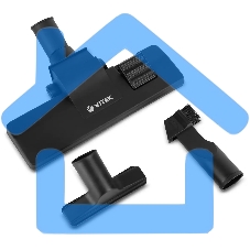 Пылесос Vitek Metropolis VT-8142 черный, 200/1500 Вт, уборка сухая, пылесборник циклонный фильтр 1.8 л