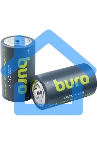 Батарея Buro Alkaline LR20 D 18000mAh (2шт) блистер, 1.5 В
