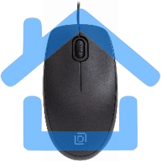 Мышь проводная Oklick 195M черный, 800 dpi, USB, кнопки - 3