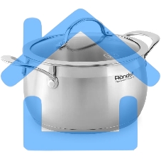 Кастрюля Rondell Admiring RDS-725, 3.8л, 20см, с крышкой, сталь