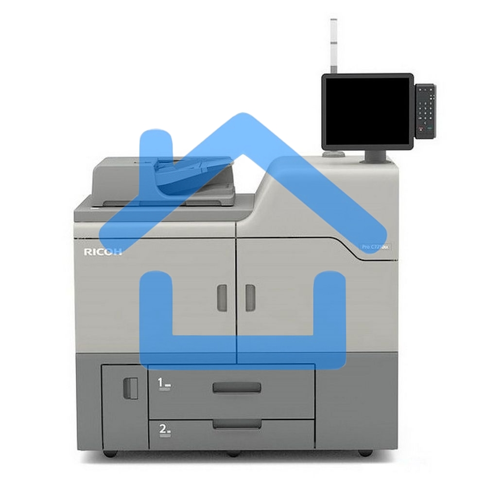 МФУ лазерное Ricoh PRO C7200X, A3+, цветной, ч/б, печ. 85 стр/мин., 4800x2400 DPI, USB, Ethernet
