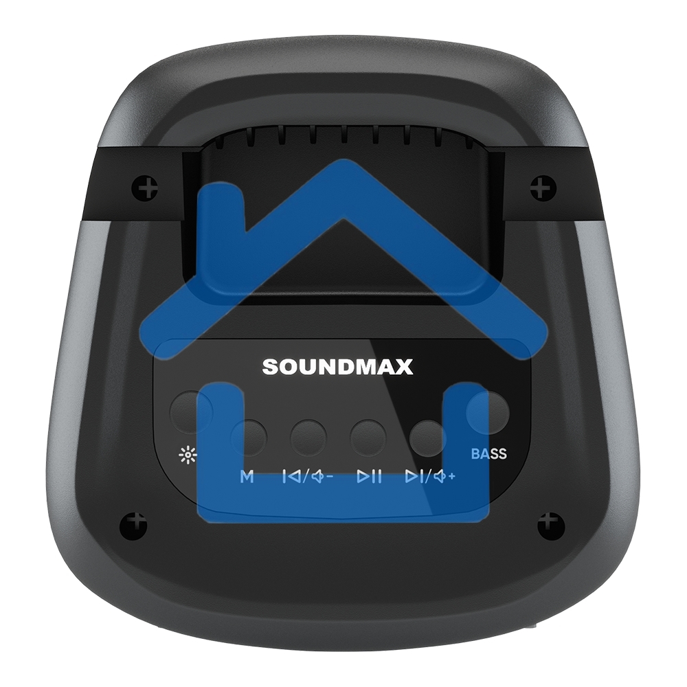 Портативная колонка SOUNDMAX SM-PS5037B черный
