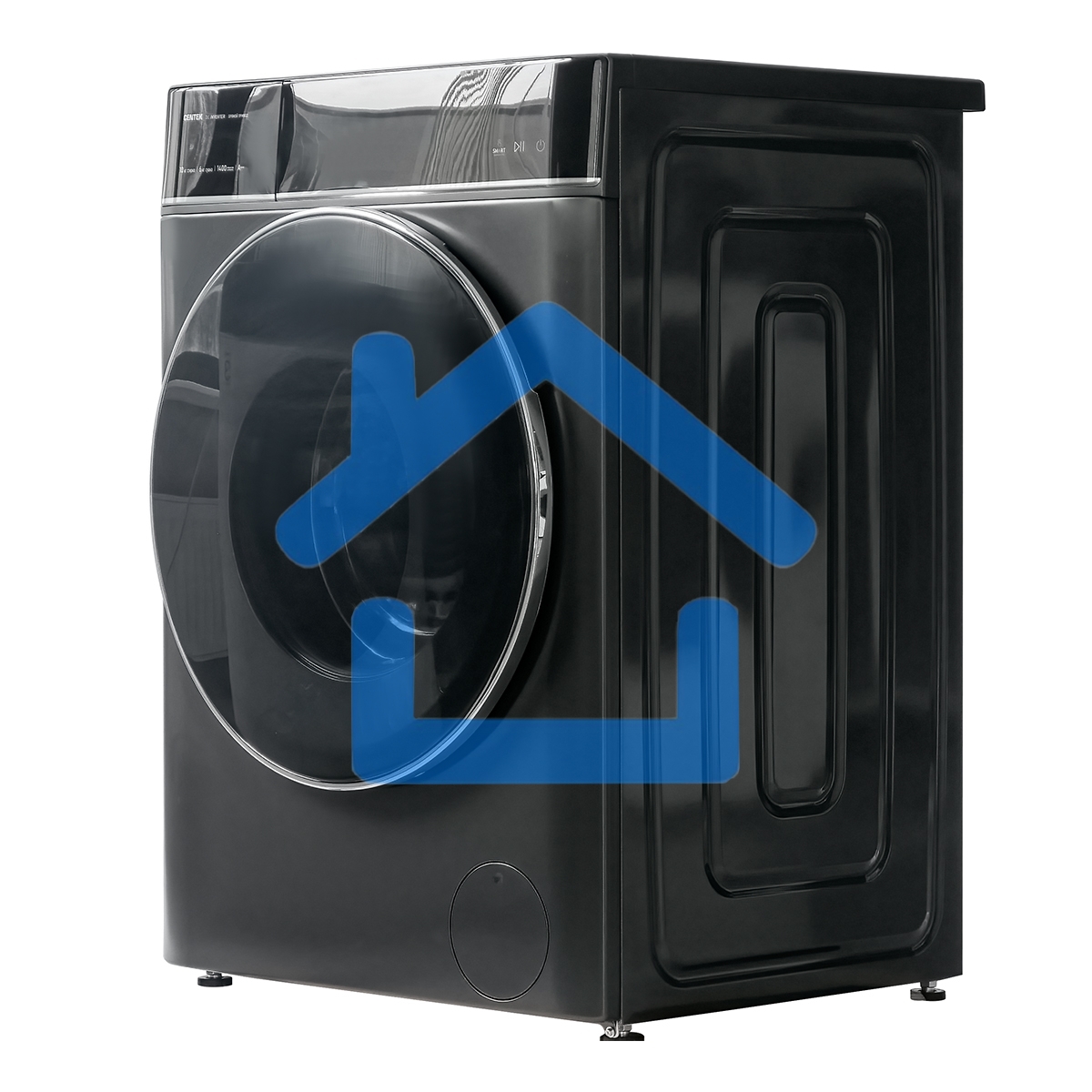Стиральная машина с сушкой Centek CT-1976 серый, загрузка фронтальная 10кг, 1400 об/мин, Класс А+++