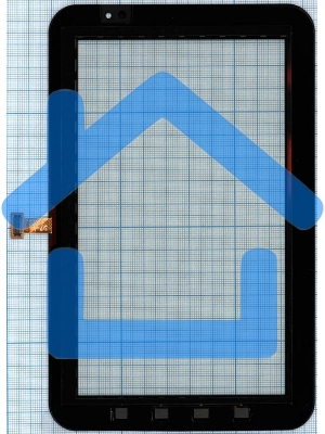 Сенсорное стекло (тачскрин) для Samsung Galaxy Tab P1000, черное