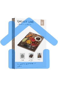 Кухонные весы Galaxy Line GL 2821, стекло, платформа из высокопрочного стекла, максимальный вес 8 кг