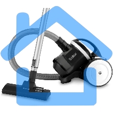 Пылесос Vitek Metropolis VT-8142 черный, 200/1500 Вт, уборка сухая, пылесборник циклонный фильтр 1.8 л