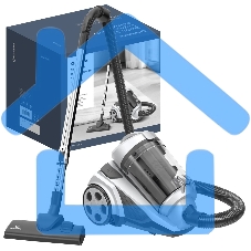 Пылесос Eurostek EVC-3009 белый, 420/2800 Вт, уборка сухая, пылесборник контейнер 3 л