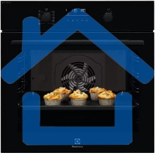 Духовой шкаф электрический Electrolux EOD6F77WZ черный