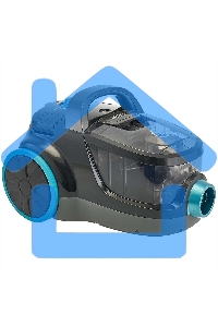 Пылесос DELTA LUX DL-0836 черный с бирюзовым