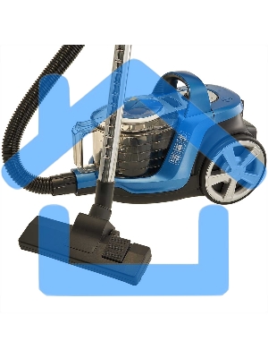 Пылесос DELTA LUX DE-3502 синий