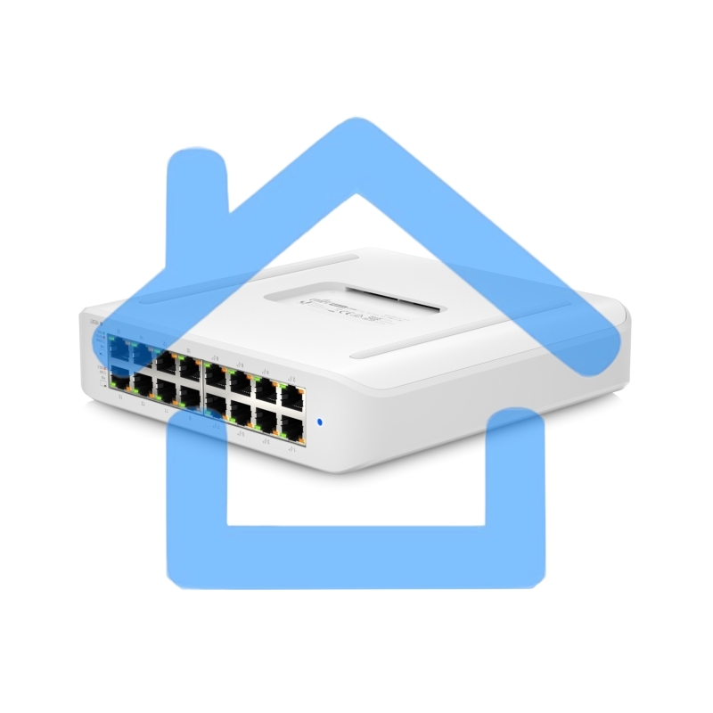 Коммутатор UniFi Desktop 16Port Gigabit Switch with PoE