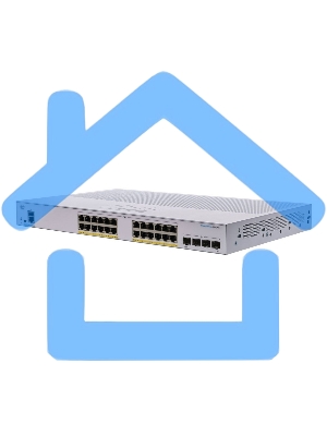 Коммутатор CBS350 Managed 24-port GE, PoE, 4x1G SFP CBS350-24P-4G-CN