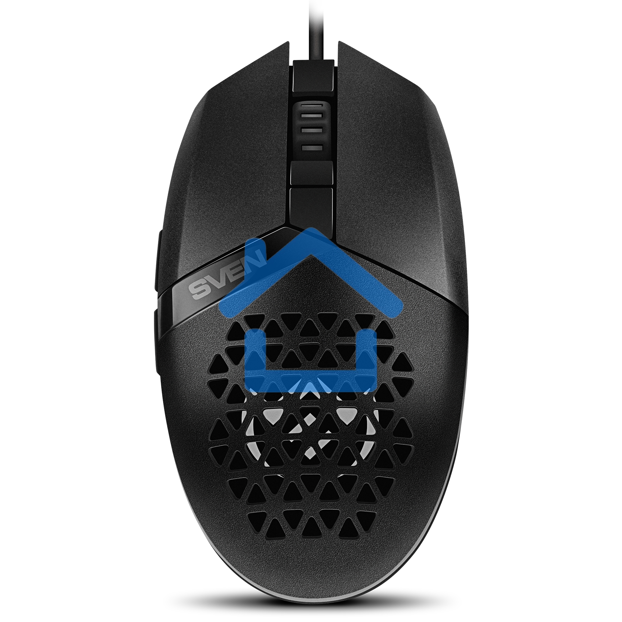 Мышь проводная SVEN RX-G735 черный, 4000 dpi, USB, кнопки - 6