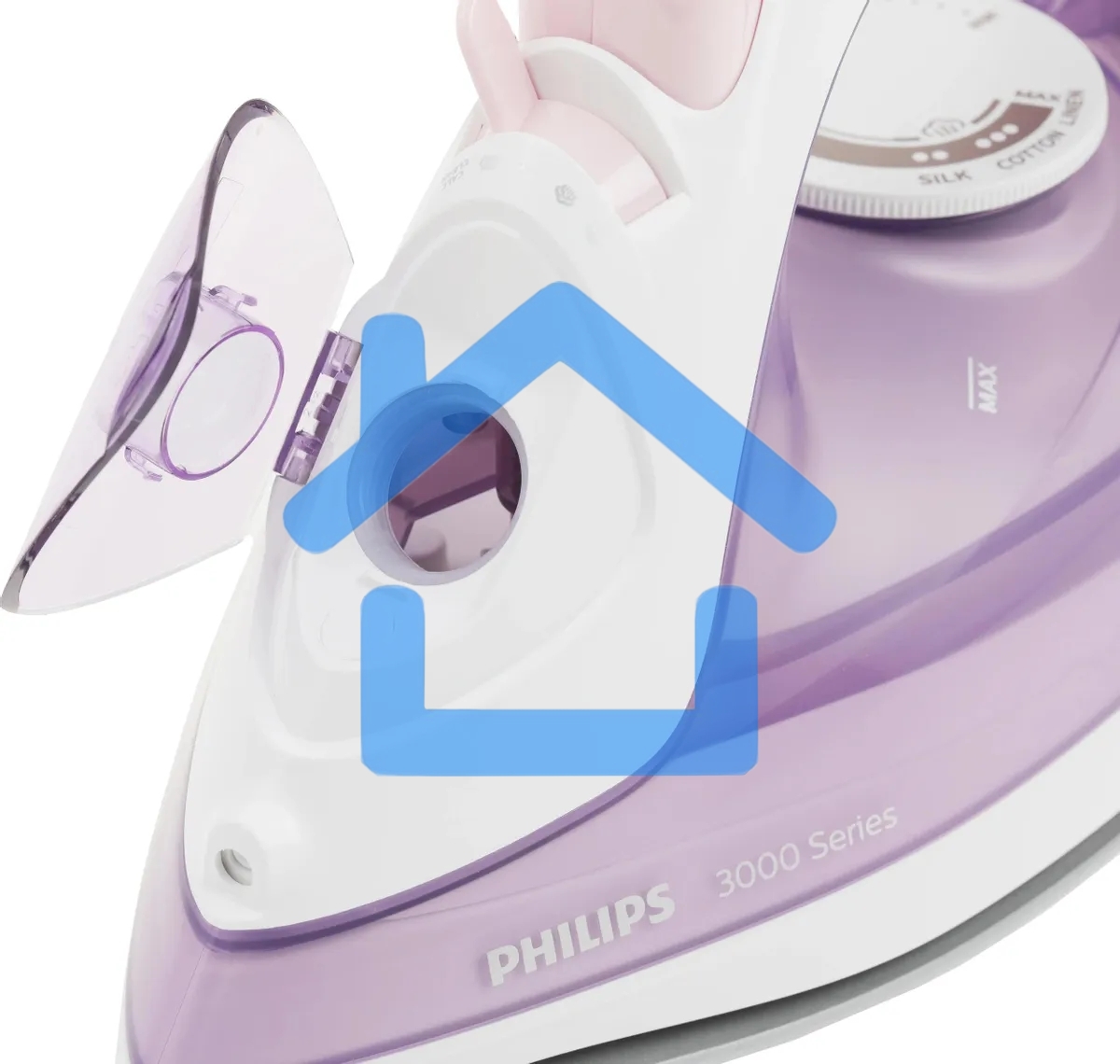 Утюг Philips DST3010/30, 2000 Вт,140г, сиреневый