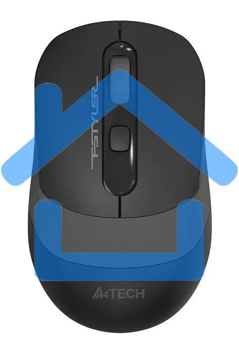 Мышь беспроводная A4Tech Fstyler FG10 черный/серый, 2000 dpi, радиоканал, USB, кнопки - 4