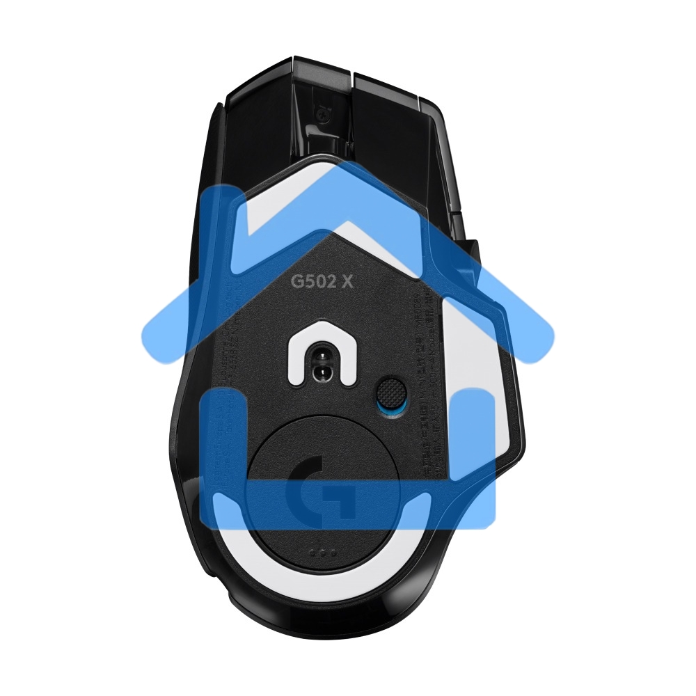 Мышь беспроводная Logitech G502 X Plus черный, 25600 dpi, радиоканал, USB, кнопки - 13