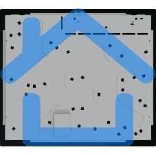Варочная панель Gorenje ECT642BCSCE, 59 см, Hi-Light, 4 конфорки, таймер, сенсорное управление, шлифованный передний край, PowerBoost, дисплей, блокировка от детей, черный