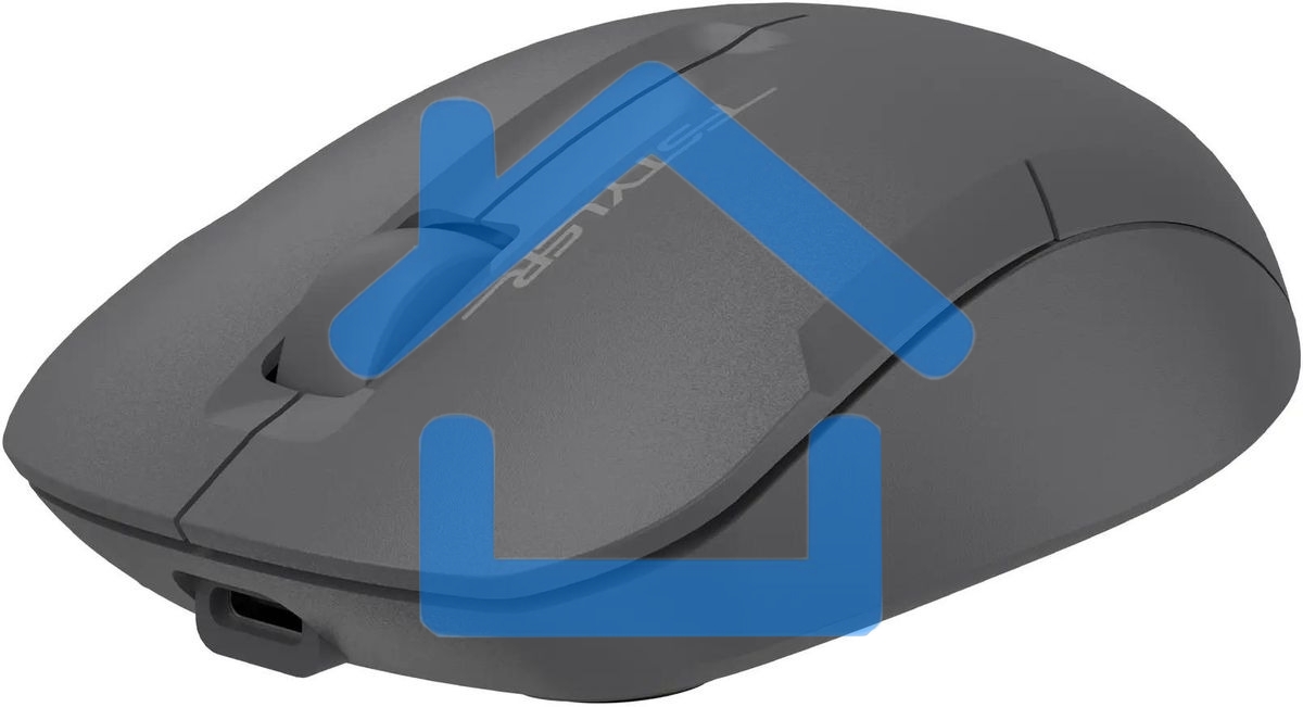 Мышь беспроводная A4Tech Fstyler FG15CS Air2 серый, 1200 dpi, радиоканал, USB, кнопки - 3