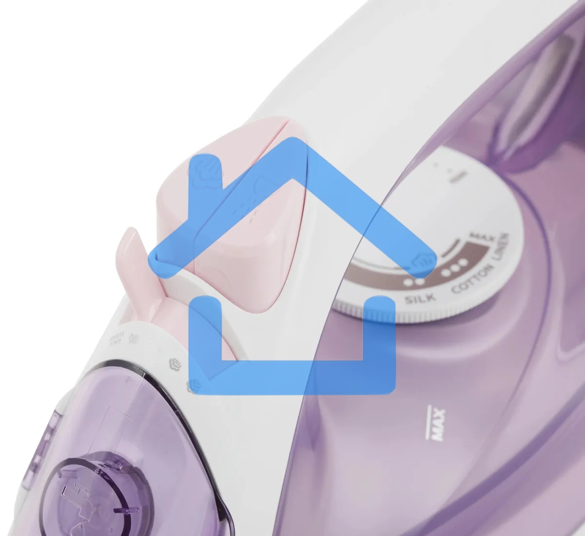 Утюг Philips DST3010/30, 2000 Вт,140г, сиреневый