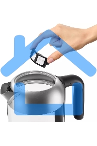 Чайник электрический Philips HD9339/80 1.7л. 2200Вт прозрачный (корпус: стекло)