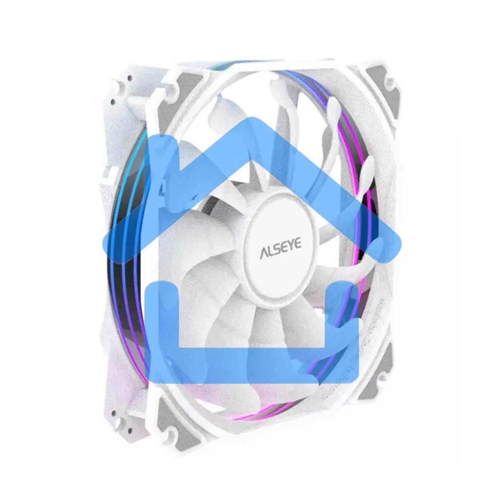 Комплект вентиляторов для корпуса Alseye M120-PWA KIT белый, 120 мм, 1700 об/мин, 33.8 дБ, 4 pin
