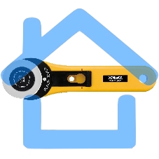 Нож дисковый OLFA OL-RTY-2/G пластик нерж.сталь 1шт