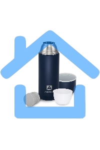 Термос АРКТИКА 105-1000-BLT 1 л, синий текстурный