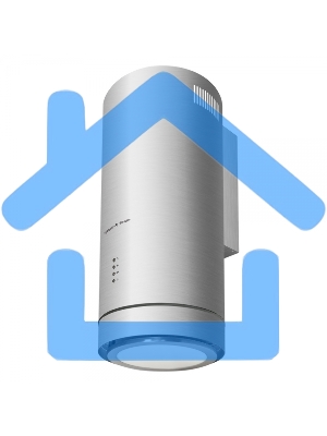 Вытяжка каминная Zigmund & Shtain K 013.4 S нержавеющая сталь, 38 см, 1200 куб. м/ч, 74 дБ