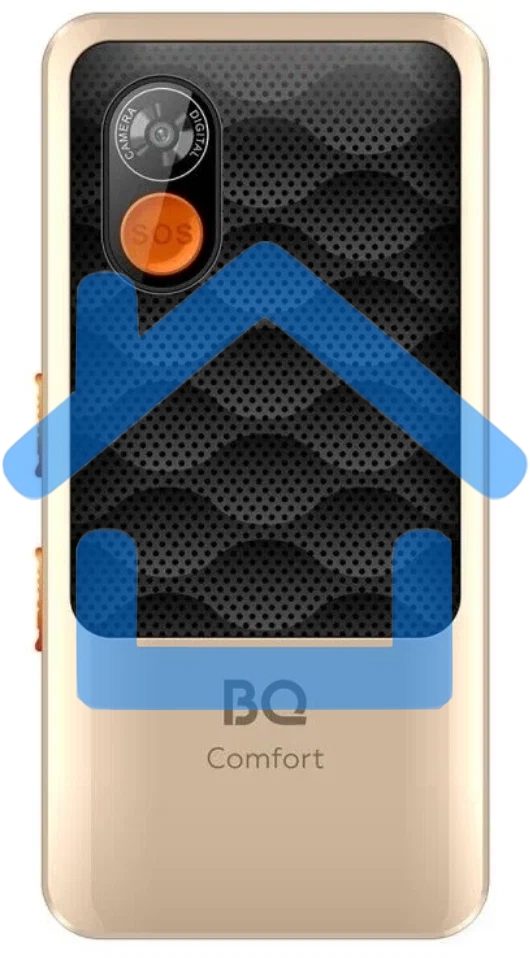 Мобильный телефон BQ 2006 Comfort золотой/черный
