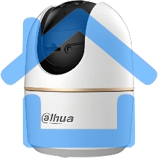 Мини-PT IP-видеокамера DAHUA DH-IPC-H4AP-0360B с Wi-Fi 2.4ГГц 4Мп, 1/3” CMOS, объектив 3.6мм, видеоаналитика, ИК до 10м