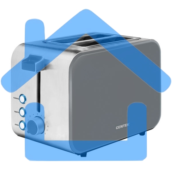 Тостер Centek CT-1422 Gray