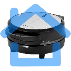 Вафельница Galaxy Line GL 2987, черный с серебристым, с несъемными пластинами, 1200 Вт