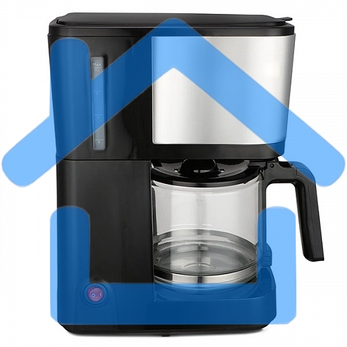Кофеварка капельная BQ CM2007 стальной/черный, исп. кофе - молотый, 1.25 л, 750 Вт