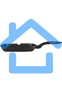 Сковорода-гриль Rondell Perfect RDA-1562, 28см, без крышки, черный