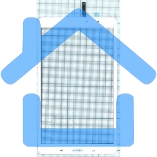 Сенсорное стекло (тачскрин) для Samsung Galaxy Tab Pro 8.4 SM-T320, белое