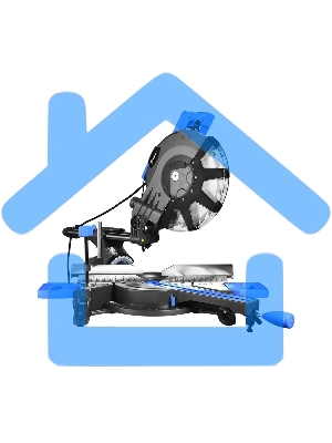 Торцовочная пила Deko DKMS305 Laser 2550Вт, 305мм 084-1060