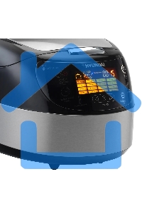 Мультиварка Hyundai HYMC-1610 5л 850Вт серебристый/черный