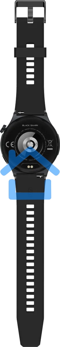 Смарт-часы Black Shark BS-W2404 (A3) AMOLED корп.черный рем.черный (1746935)
