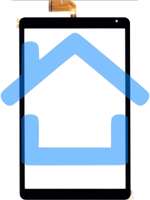 Сенсорное стекло (тачскрин) Irbis TZ200, черное