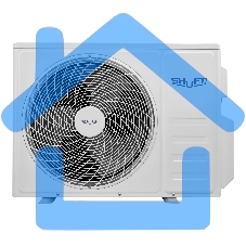 Блок наружный мульти сплит-системы Shuft SFMO/I-14 FMI-2/N8/Out инвертор, 14000 BTU, 40 м², охлаждение, обогрев, осушение