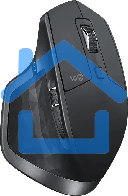 Мышь беспроводная Logitech MX Master 2S графитовый, 4000 dpi, радиоканал, Bluetooth, USB, кнопки - 7