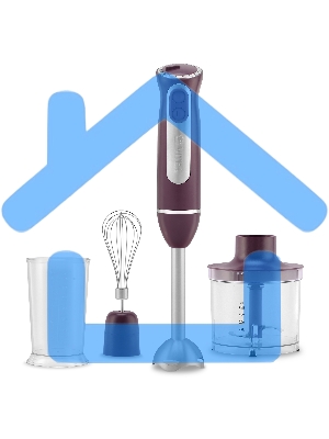 Блендер погружной Vitek VT-8535 бордовый