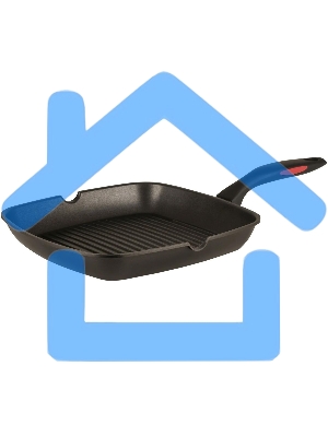 Сковорода-гриль Rondell Perfect RDA-1562, 28см, без крышки, черный