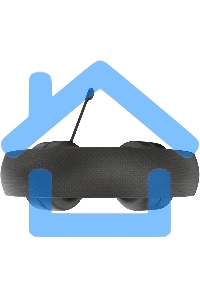 Гарнитура игровая Acer OHR400 черный для компьютера/мобильных устройств мониторные