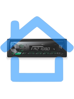 Автомагнитола ACV AVS-812G 1DIN 4x50Вт