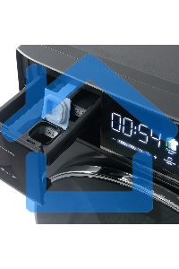 Стиральная машина с сушкой Centek CT-1976 серый, загрузка фронтальная 10кг, 1400 об/мин, Класс А+++