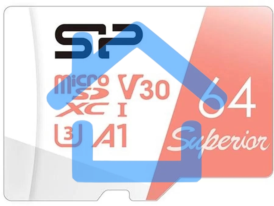 Флеш карта microSD 64Gb Silicon Power Superior A1 microSDXC Class 10 UHS-I U3 100/80 Mb/s