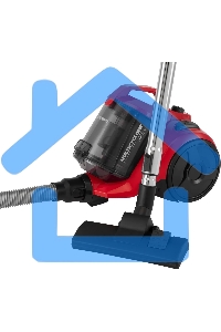 Пылесос Starwind SCV2550 красный, 400/2500 Вт, уборка сухая, пылесборник контейнер, 3 л