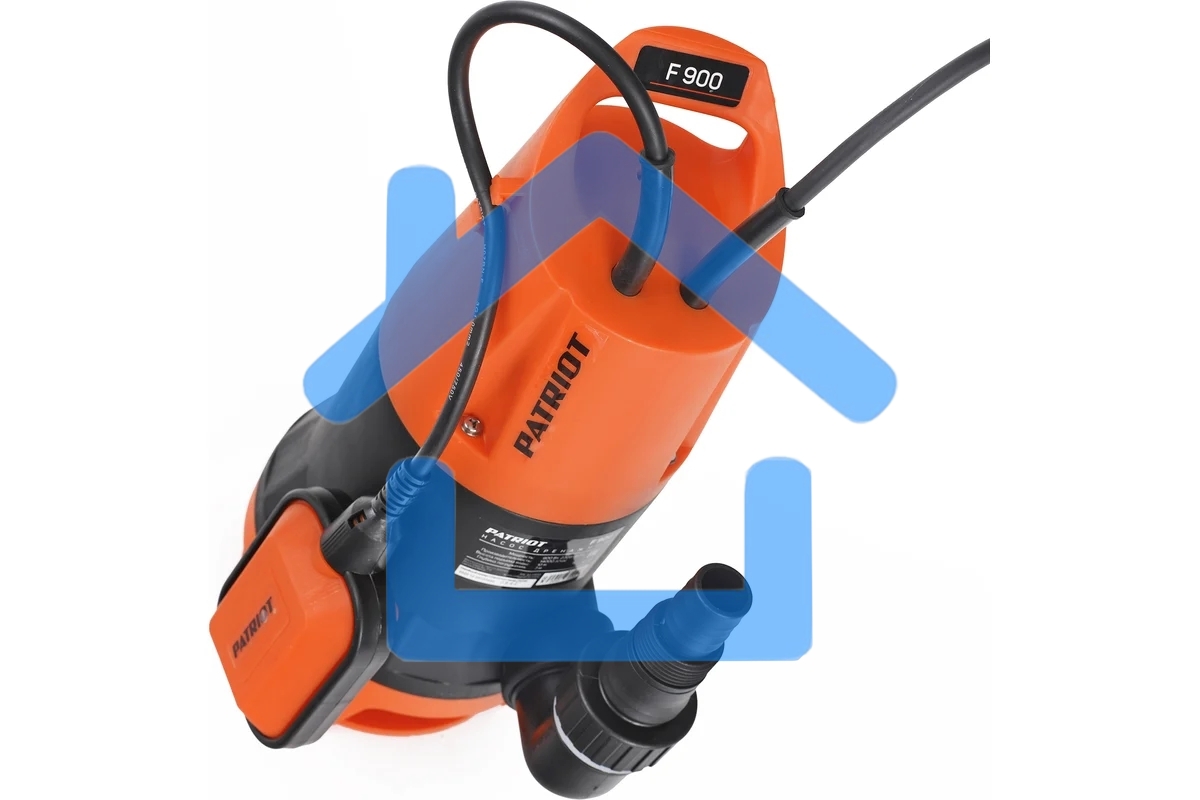 Садовый насос дренажный Patriot F900 900Вт 14000л/час