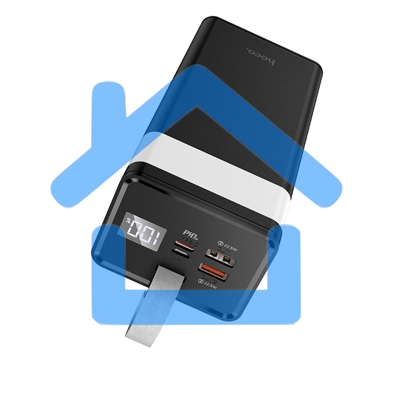 Портативный аккумулятор Hoco J86, 40000mAh, 3A, черный